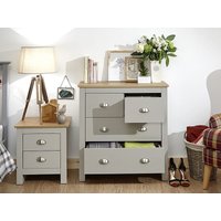 GFW Lancaster 2 plus 2 Drawer Chest Paint Grey Drawer Chest
