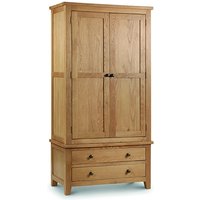 Julian Bowen Marlborough Combination Wardrobe Oak Wardrobe