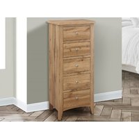 Birlea Hampstead 5 Drawer Tall Chest Drawer Chest