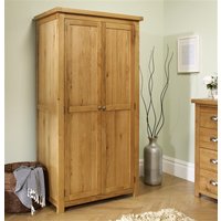 Birlea Woburn 2 Door Wardrobe Oak Oak Wardrobe