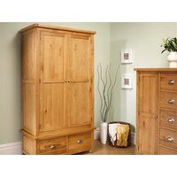 Birlea Woburn 2 Door 2 Drawer Wardrobe Oak Oak Wardrobe