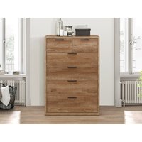 Birlea Stockwell 4 + 2 Chest Pine Drawer Chest