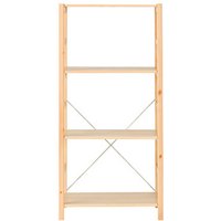 Pine unit shelf ‐ 4 Shelves