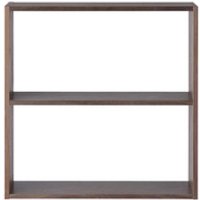 Walnut Wide 2 Shelf