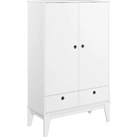 Fletcher Wooden Sideboard With 2 Doors 2 Drawers In White