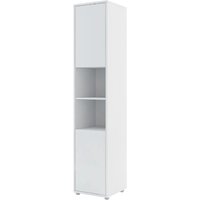 Teaneck Wooden Storage Cabinet With 2 Doors In Matt White
