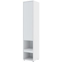 Teaneck Wooden Storage Cabinet With 1 Door In Matt White
