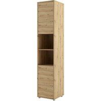 Teaneck Wooden Storage Cabinet With 2 Doors In Artisan Oak