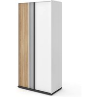 Indio Kids Wooden Wardrobe With 2 Doors In Matt White