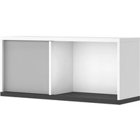 Indio Kids Wooden Storage Cabinet 1 Door 1 Shelf In Matt White