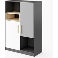 Pearl Kids Wooden Sideboard With 2 Doors In Graphite