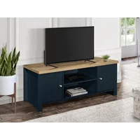 Birlea Highgate Navy and Oak Effect Large TV Unit