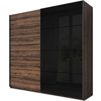 Glens Wooden Wardrobe 200cm 2 Sliding Doors In Monastery Oak