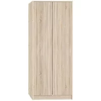Seconique Malvern Sonoma Oak 2 Door Double Wardrobe