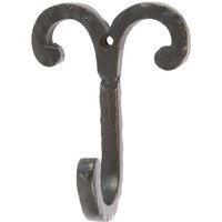 70mm x 90mm Black Wire Coat Hook