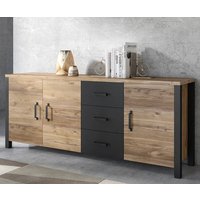 Oaxaca Sideboard Large 2 Doors 3 Drawers In Appenzeller Oak