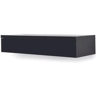 Narva Wooden Floating Dressing Table With 1 Drawer In Black