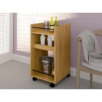 Seconique Naples Oak Effect Drinks Table