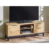Julian Bowen Bali Oak 1 Door 2 Drawer TV Cabinet
