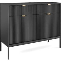 Napa Wooden Sideboard With 2 Doors 2 Drawers In Matt Grey