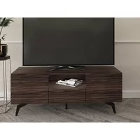 GFW Bantham Walnut 2 Door 1 Drawer TV Cabinet