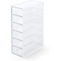 Acrylic 6 Drawer Unit