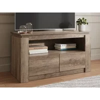 GFW Canyon Oak 2 Drawer TV Cabinet
