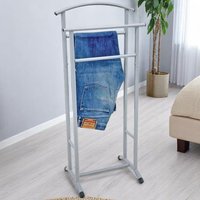 Birmingham Metal Coat Stand In Grey
