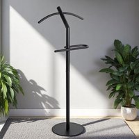 Gaffney Metal Coat Stand In Black