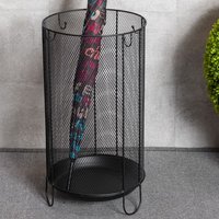 Accord Metal Umbrella Stand In Black