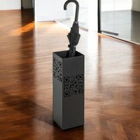 Starke Metal Umbrella Stand In Black