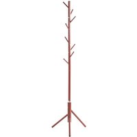 Halifax Metal Coat Stand In Red