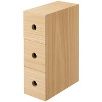 Wooden Storage Unit ‐ 3 Drawer