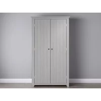 LPD Havana Grey 2 Door Double Wardrobe