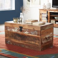 Coburg Wooden Storage Trunk In Reclaimed Wood