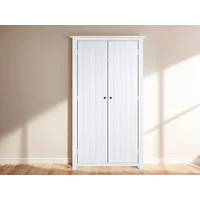 LPD Havana White 2 Door Double Wardrobe