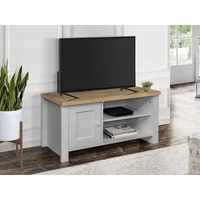Birlea Highgate Grey and Oak Effect Small TV Unit
