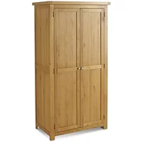 Birlea Woburn 2 Door Oak Wooden Double Wardrobe