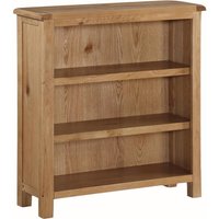 Trevino Wooden Bookcase With 3 Shelves In Oak