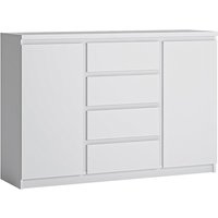 Felton Wooden Sideboard With 2 Doors In White