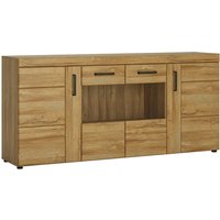 Corco Wooden Sideboard With 4 Doors In Grandson Oak