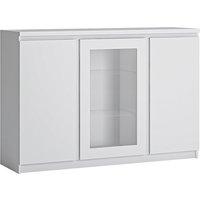 Felton Wooden Sideboard With 3 Doors In White