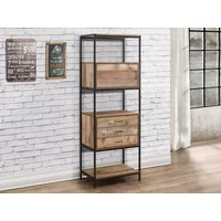 Birlea Urban Rustic 3 Drawer Shelving Unit