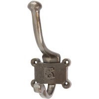 50mm x 115mm Grey Number 3 Hat & Coat Hook