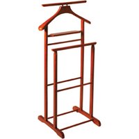 Clarkdale Wooden Valet Stand In Cherry