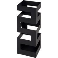 Ehrenberg Metal Maze Style Umbrella Stand In Black