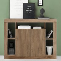 Raya Wooden Sideboard With 2 Doors In Mercure