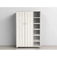 GFW Bideford White 2 Door Shoe Cabinet