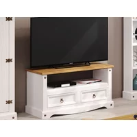 Core Corona White Wax TV Unit