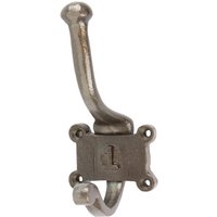 50mm x 115mm Grey Number 1 Hat & Coat Hook